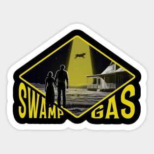 Swamp Gas Sticker